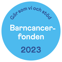 Barncancerfonden badge